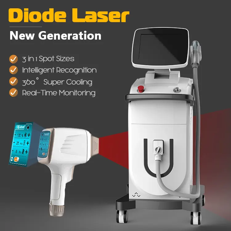 Hair removal diode laser machine
